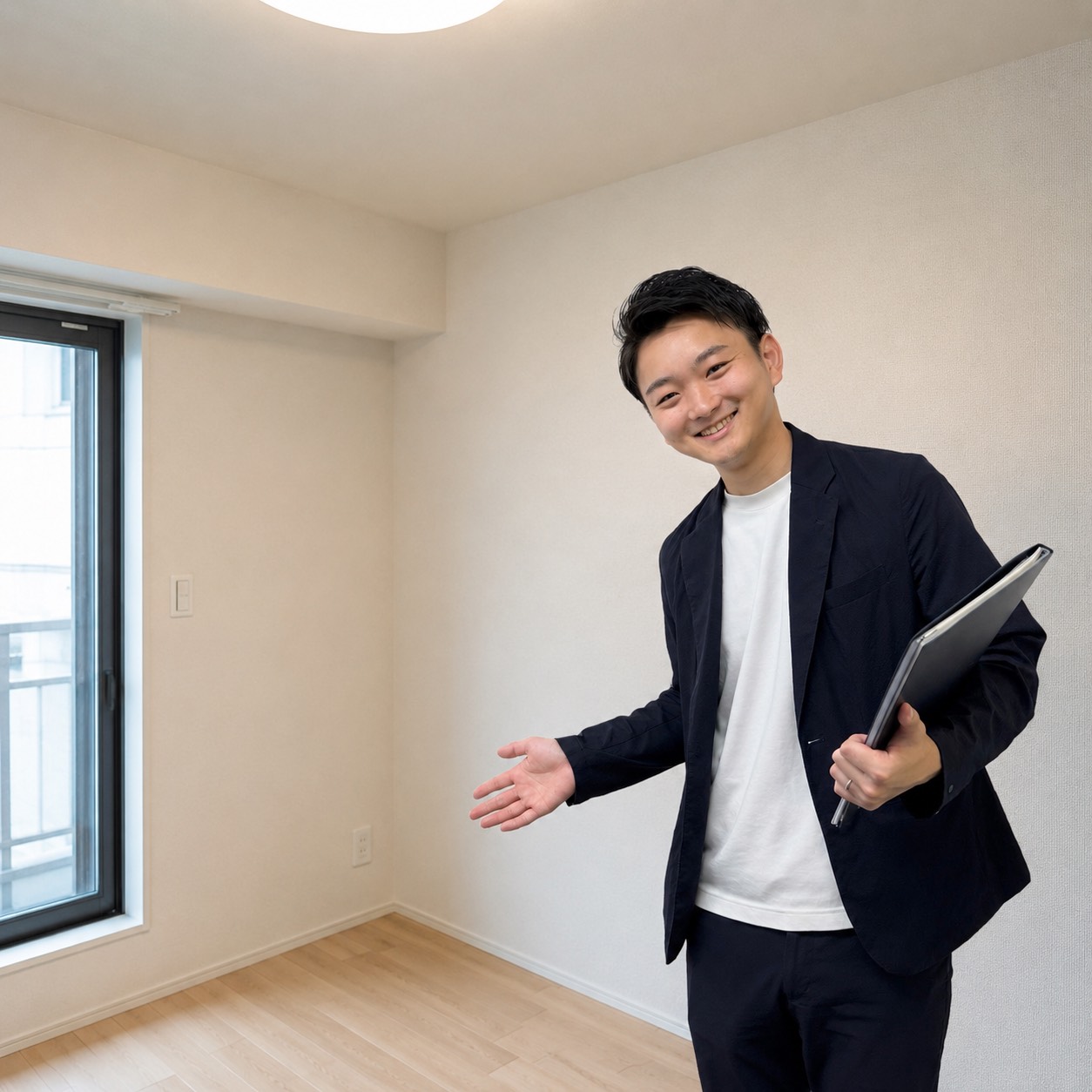 内見・お申込みのご案内の様子